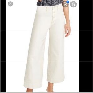 Madewell Emmett Crop Wide Leg Pants